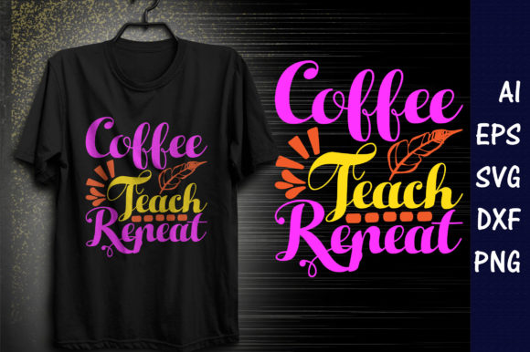 Coffee Teach Repeat: An Embroidery Design Review
