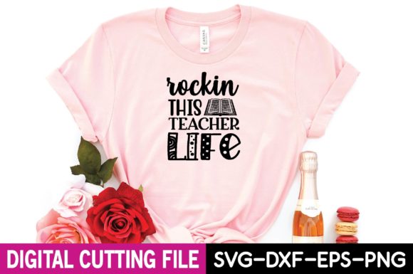 Rockin This Teacher Life SVG: An Embroidery Review